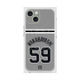 プレミアムスクエアケース with MagSafe［ 読売ジャイアンツ - #59 WAKABAYASHI - ビジター ］