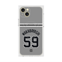 プレミアムスクエアケース with MagSafe［ 読売ジャイアンツ - #59 WAKABAYASHI - ビジター ］
