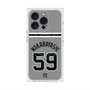 プレミアムスクエアケース with MagSafe［ 読売ジャイアンツ - #59 WAKABAYASHI - ビジター ］