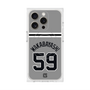 プレミアムスクエアケース with MagSafe［ 読売ジャイアンツ - #59 WAKABAYASHI - ビジター ］