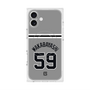 プレミアムスクエアケース with MagSafe［ 読売ジャイアンツ - #59 WAKABAYASHI - ビジター ］