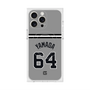 プレミアムスクエアケース with MagSafe［ 読売ジャイアンツ - #64 YAMADA -ビジター ］