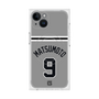 プレミアムスクエアケース with MagSafe［ 読売ジャイアンツ - #9 MATSUMOTO - ビジター ］