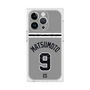 プレミアムスクエアケース with MagSafe［ 読売ジャイアンツ - #9 MATSUMOTO - ビジター ］