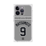 プレミアムスクエアケース with MagSafe［ 読売ジャイアンツ - #9 MATSUMOTO - ビジター ］