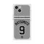 プレミアムスクエアケース with MagSafe［ 読売ジャイアンツ - #9 MATSUMOTO - ビジター ］