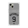 プレミアムスクエアケース with MagSafe［ 読売ジャイアンツ - #9 MATSUMOTO - ビジター ］
