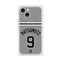 プレミアムスクエアケース with MagSafe［ 読売ジャイアンツ - #9 MATSUMOTO - ビジター ］