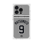 プレミアムスクエアケース with MagSafe［ 読売ジャイアンツ - #9 MATSUMOTO - ビジター ］