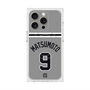 プレミアムスクエアケース with MagSafe［ 読売ジャイアンツ - #9 MATSUMOTO - ビジター ］