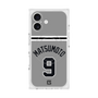 プレミアムスクエアケース with MagSafe［ 読売ジャイアンツ - #9 MATSUMOTO - ビジター ］