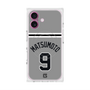 プレミアムスクエアケース with MagSafe［ 読売ジャイアンツ - #9 MATSUMOTO - ビジター ］