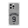 プレミアムスクエアケース with MagSafe［ 読売ジャイアンツ - #9 MATSUMOTO - ビジター ］