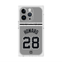 プレミアムスクエアケース with MagSafe［ 読売ジャイアンツ - #28 HOWARD - ビジター ］