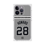 プレミアムスクエアケース with MagSafe［ 読売ジャイアンツ - #28 HOWARD - ビジター ］