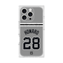 プレミアムスクエアケース with MagSafe［ 読売ジャイアンツ - #28 HOWARD - ビジター ］
