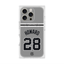 プレミアムスクエアケース with MagSafe［ 読売ジャイアンツ - #28 HOWARD - ビジター ］
