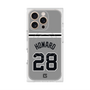 プレミアムスクエアケース with MagSafe［ 読売ジャイアンツ - #28 HOWARD - ビジター ］