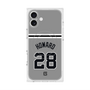 プレミアムスクエアケース with MagSafe［ 読売ジャイアンツ - #28 HOWARD - ビジター ］