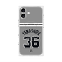 プレミアムスクエアケース with MagSafe［ 読売ジャイアンツ - #36 YAMASHIRO - ビジター ］