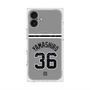 プレミアムスクエアケース with MagSafe［ 読売ジャイアンツ - #36 YAMASHIRO - ビジター ］