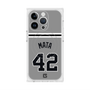 プレミアムスクエアケース with MagSafe［ 読売ジャイアンツ - #42 MATA - ビジター ］