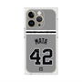 プレミアムスクエアケース with MagSafe［ 読売ジャイアンツ - #42 MATA - ビジター ］