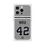 プレミアムスクエアケース with MagSafe［ 読売ジャイアンツ - #42 MATA - ビジター ］