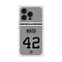 プレミアムスクエアケース with MagSafe［ 読売ジャイアンツ - #42 MATA - ビジター ］