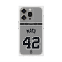 プレミアムスクエアケース with MagSafe［ 読売ジャイアンツ - #42 MATA - ビジター ］