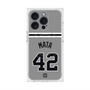 プレミアムスクエアケース with MagSafe［ 読売ジャイアンツ - #42 MATA - ビジター ］