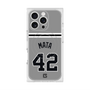 プレミアムスクエアケース with MagSafe［ 読売ジャイアンツ - #42 MATA - ビジター ］
