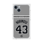 プレミアムスクエアケース with MagSafe［ 読売ジャイアンツ - #43 NORIMOTO - ビジター ］