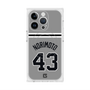 プレミアムスクエアケース with MagSafe［ 読売ジャイアンツ - #43 NORIMOTO - ビジター ］