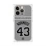 プレミアムスクエアケース with MagSafe［ 読売ジャイアンツ - #43 NORIMOTO - ビジター ］