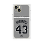 プレミアムスクエアケース with MagSafe［ 読売ジャイアンツ - #43 NORIMOTO - ビジター ］