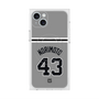 プレミアムスクエアケース with MagSafe［ 読売ジャイアンツ - #43 NORIMOTO - ビジター ］