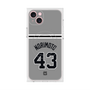 プレミアムスクエアケース with MagSafe［ 読売ジャイアンツ - #43 NORIMOTO - ビジター ］