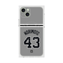 プレミアムスクエアケース with MagSafe［ 読売ジャイアンツ - #43 NORIMOTO - ビジター ］