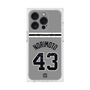 プレミアムスクエアケース with MagSafe［ 読売ジャイアンツ - #43 NORIMOTO - ビジター ］