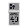 プレミアムスクエアケース with MagSafe［ 読売ジャイアンツ - #43 NORIMOTO - ビジター ］