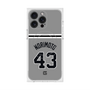 プレミアムスクエアケース with MagSafe［ 読売ジャイアンツ - #43 NORIMOTO - ビジター ］