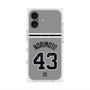 プレミアムスクエアケース with MagSafe［ 読売ジャイアンツ - #43 NORIMOTO - ビジター ］