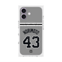プレミアムスクエアケース with MagSafe［ 読売ジャイアンツ - #43 NORIMOTO - ビジター ］