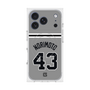 プレミアムスクエアケース with MagSafe［ 読売ジャイアンツ - #43 NORIMOTO - ビジター ］