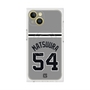 プレミアムスクエアケース with MagSafe［ 読売ジャイアンツ - #54 MATSUURA - ビジター ］