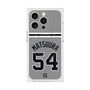 プレミアムスクエアケース with MagSafe［ 読売ジャイアンツ - #54 MATSUURA - ビジター ］