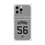 プレミアムスクエアケース with MagSafe［ 読売ジャイアンツ - #56 KITAURA - ビジター ］