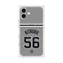 プレミアムスクエアケース with MagSafe［ 読売ジャイアンツ - #56 KITAURA - ビジター ］
