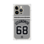 プレミアムスクエアケース with MagSafe［ 読売ジャイアンツ - #68 UTSUNOMIYA - ビジター ］